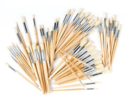 Hog Hair Brushes, Round: Pack of 60