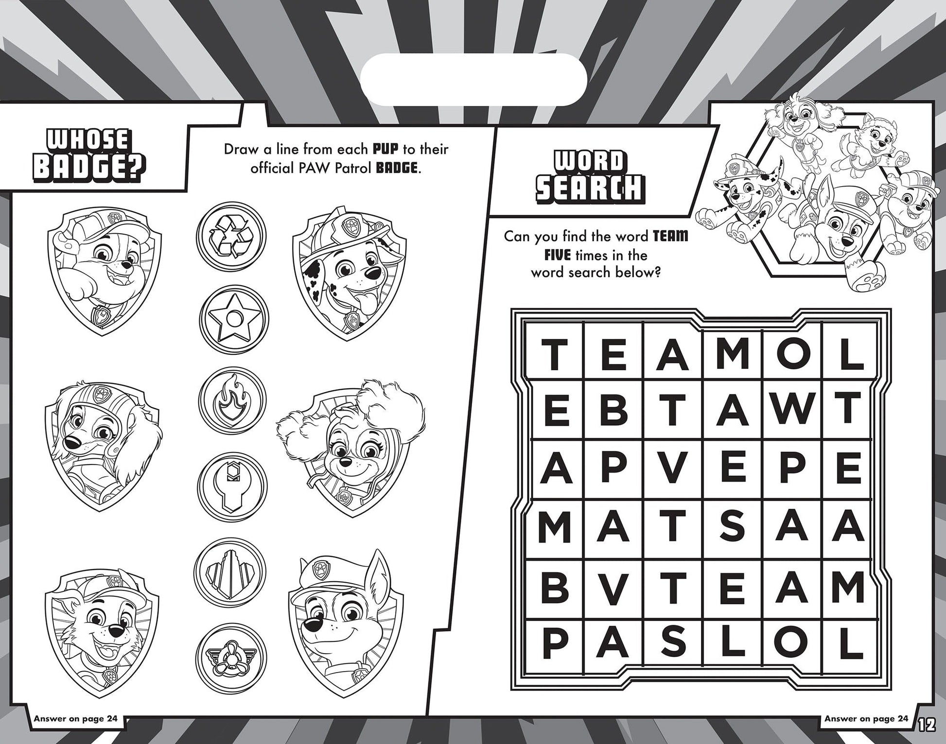 PAW Patrol - Giant Activity Pad - To the Rescue! — inside page 5