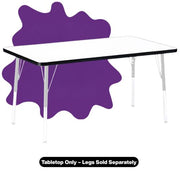 Creative Kids Dry Erase Surface Table Top Only Double
