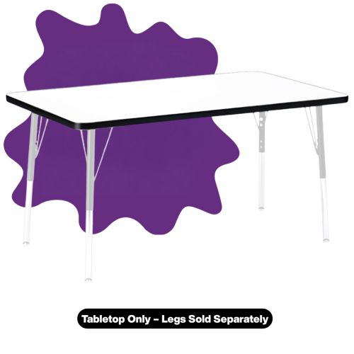 Creative Kids Dry Erase Surface Table Top Only Double