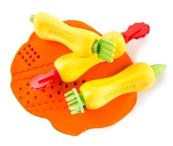 Easi-Grip Double End Dough & Paint Tools - Set of 3