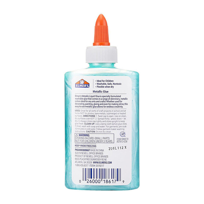 Elmers Met Glue 147ml Teal Bx3