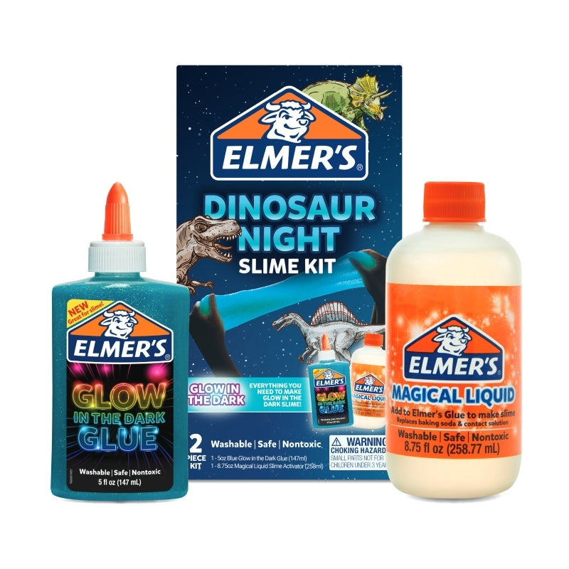 Elmers Dinosaur Slime Kit Bx4