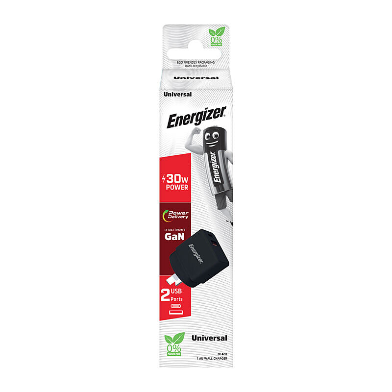 Energizer GaN Wall Charger 30W