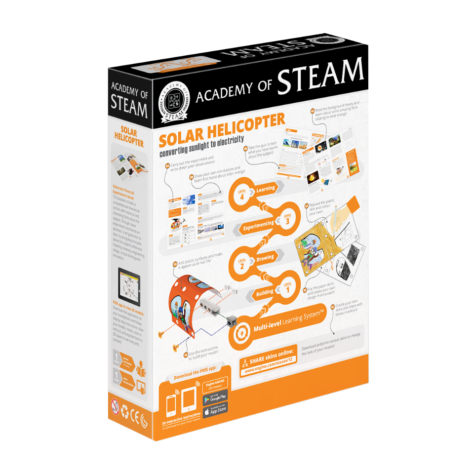 Engino Academy of Steam - Solar Helicopter - view 3