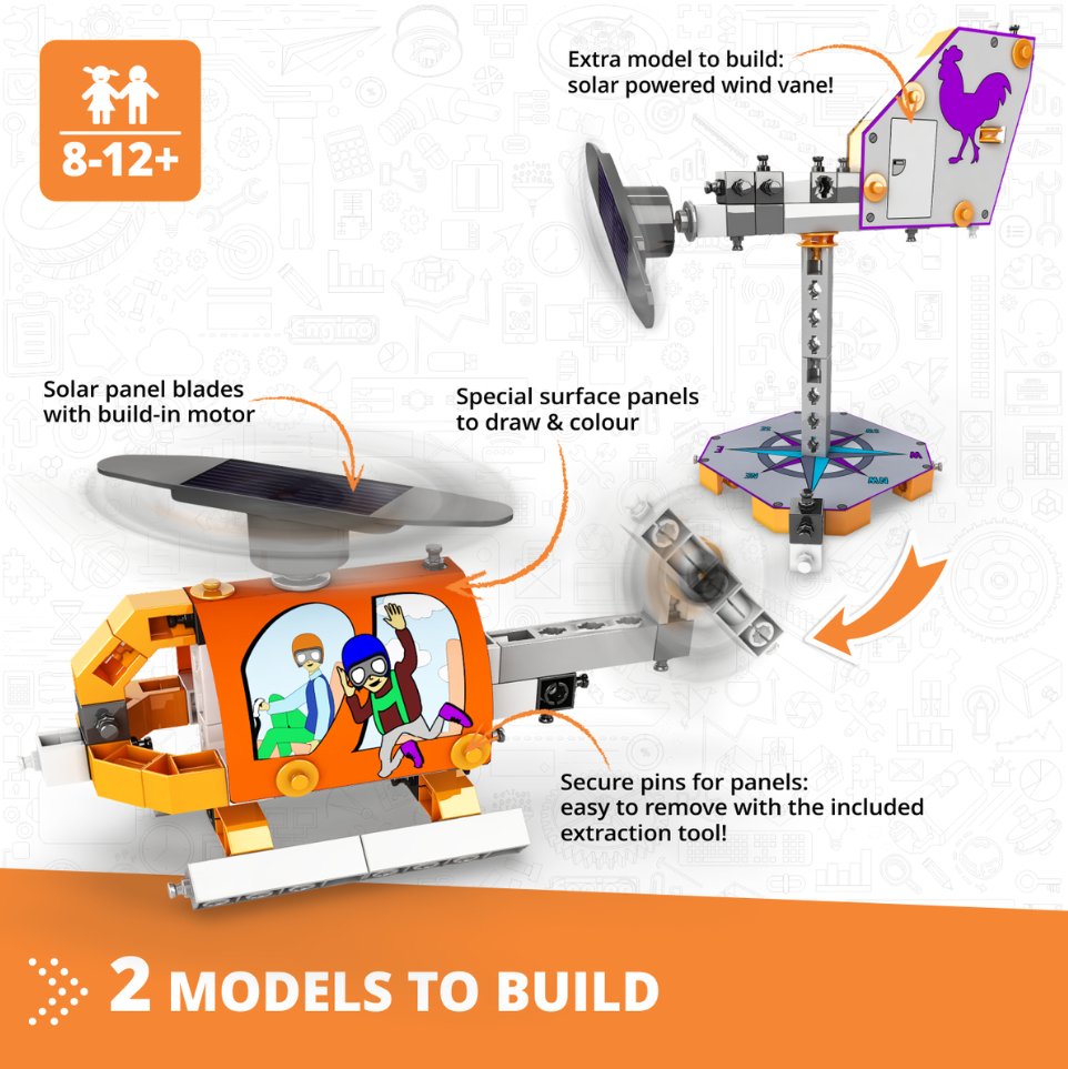 Engino Academy of Steam - Solar Helicopter - view 2