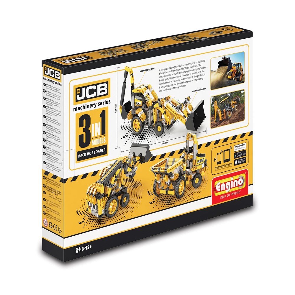 Engino Creative Builder - Machinery Set - Backhoe Loader - view 2