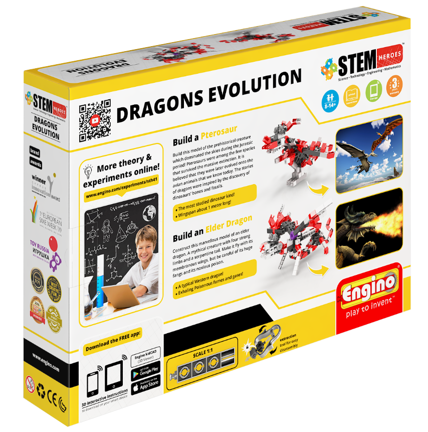 Engino Discovering STEM - Dragons Evolution - view 2