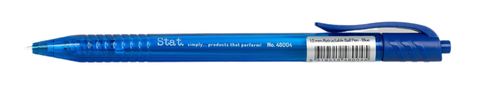 Stat Pen - 1.0mm Ballpoint Retractable: Medium Blue (Single)
