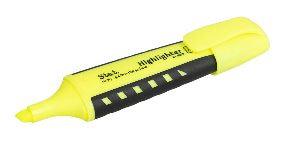 Stat Highlighter - Yellow (Box of 10)