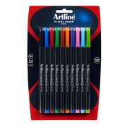 Artline Supreme - 0.4mm Fineliner Pen: Assorted (Pack of 10)