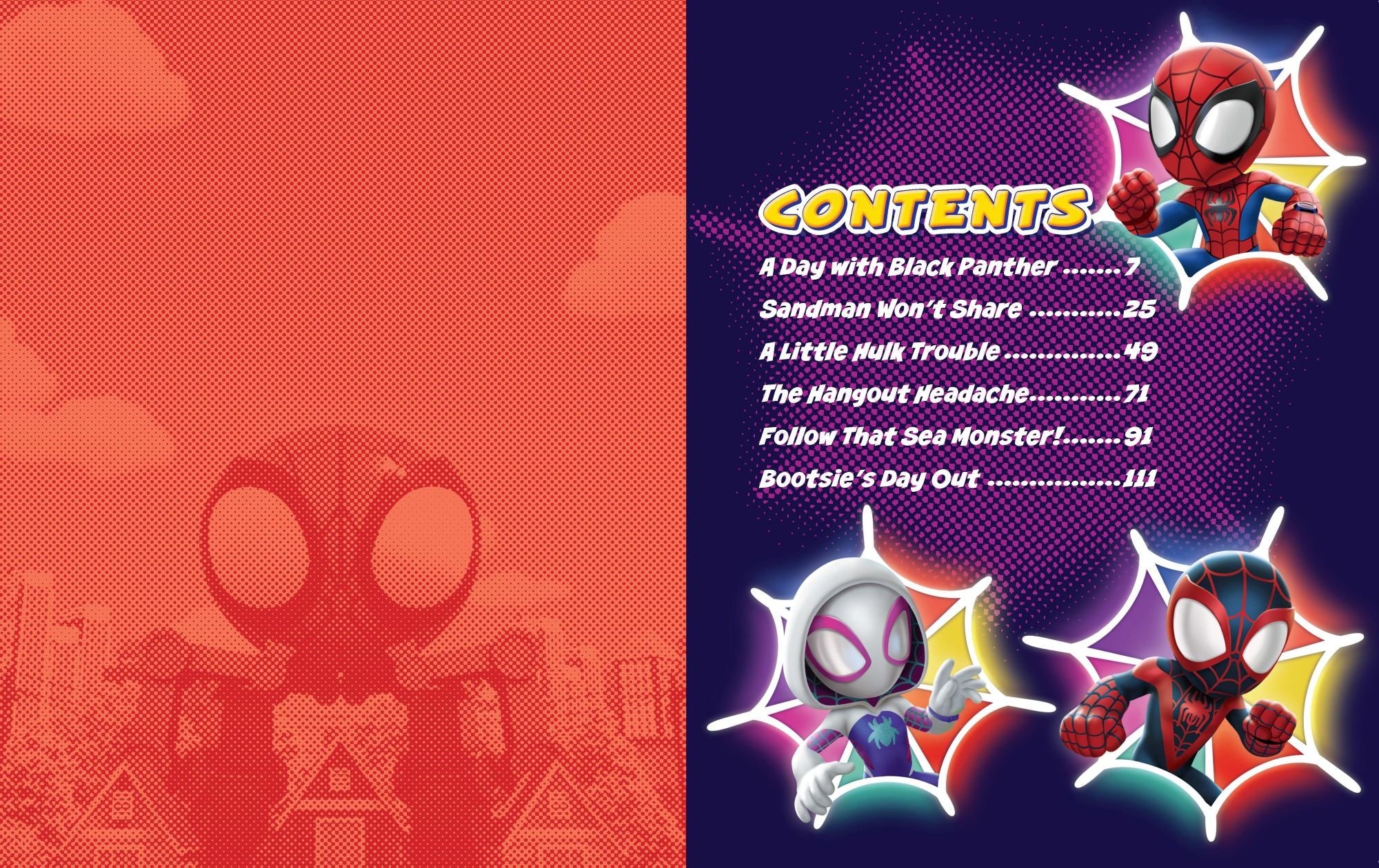 Spidey and His Amazing Friends - Treasury of Stories Vol. 3 - Super Hero Stories — inside page 2