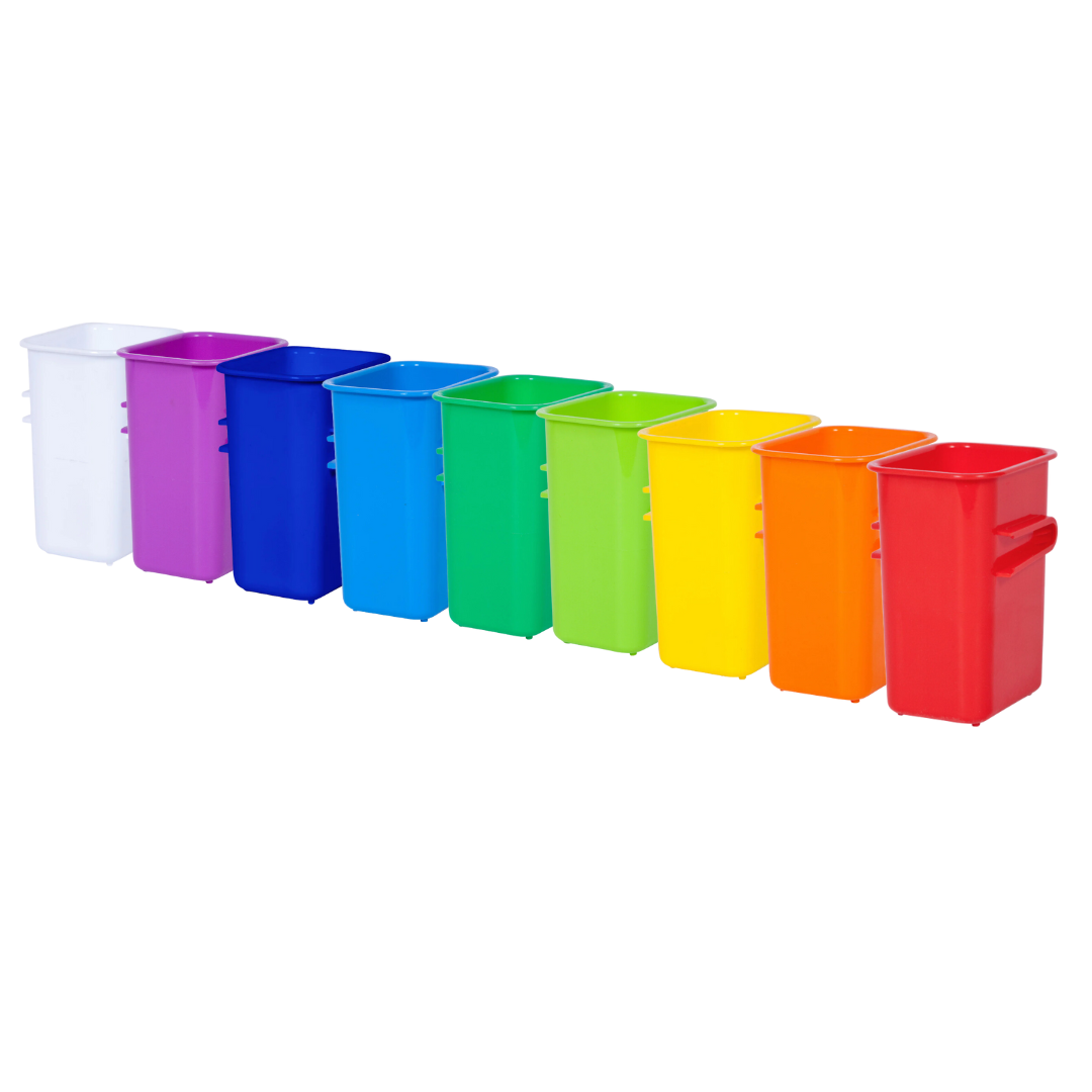 Connector Tubs - Pack of 10 Assorted Colours