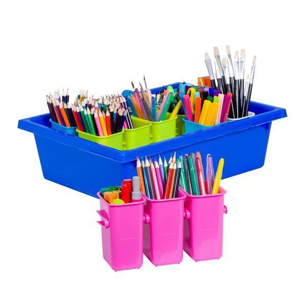 Small Connector Tubs - Light Blue