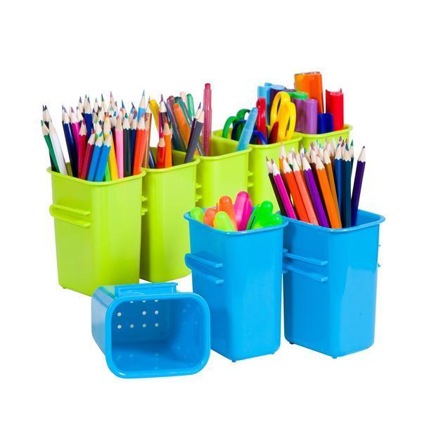 Small Connector Tubs - Light Blue