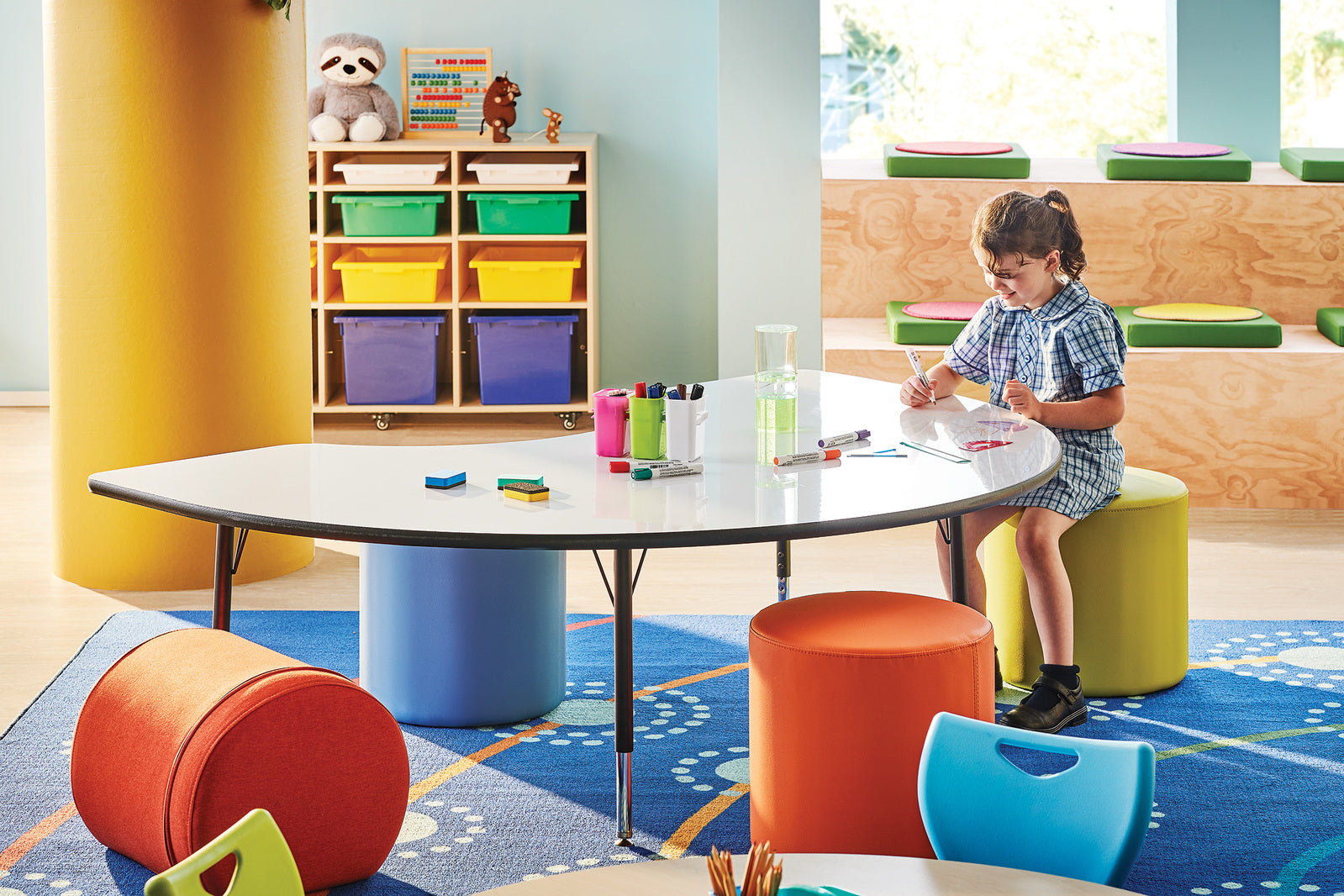 Dry Erase Jellybean Table