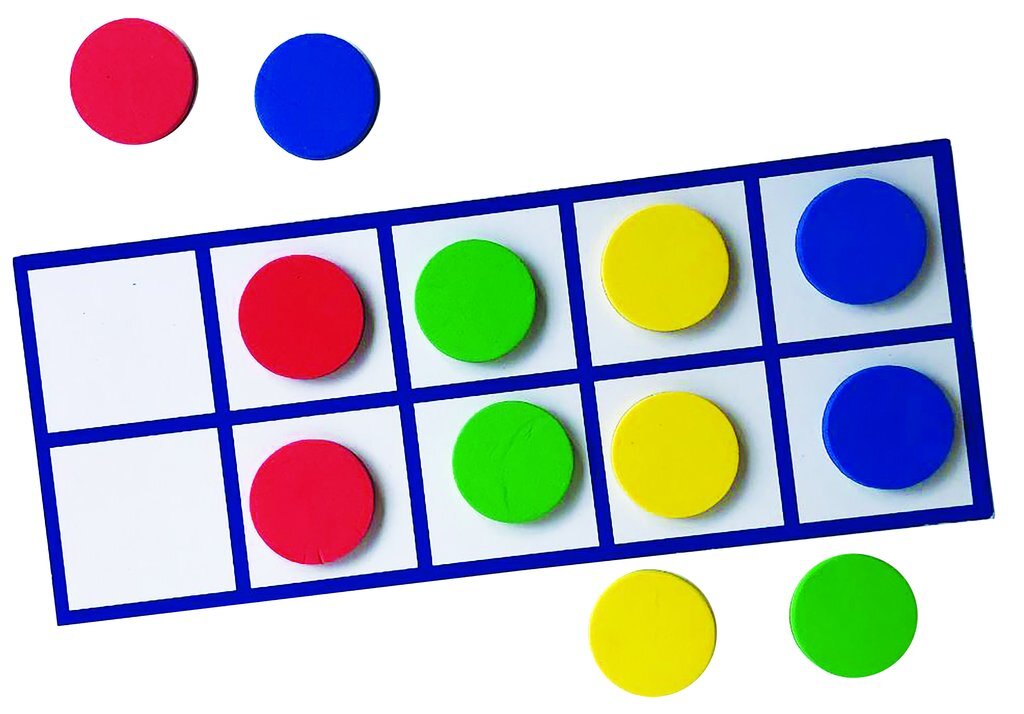 Jumbo Magnetic Ten Frames Set