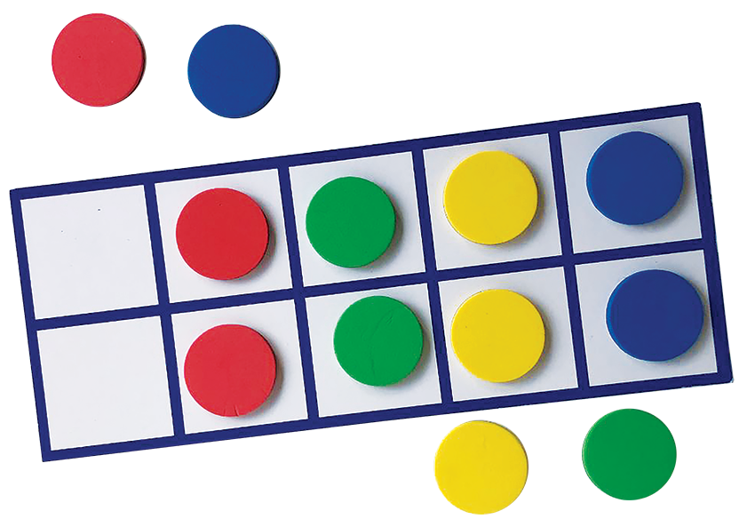 Jumbo Magnetic Ten Frames Set