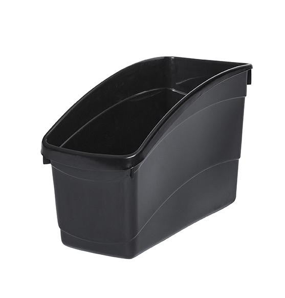 Plastic Book Tub - Black