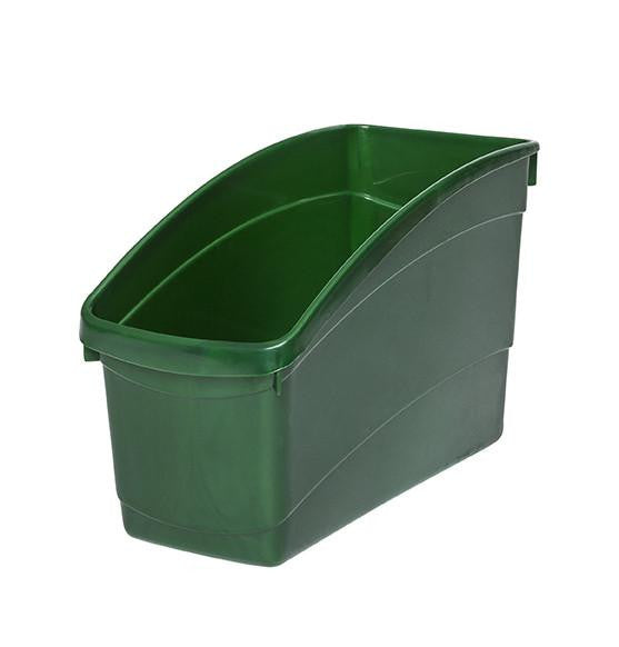 Plastic Book Tub - Dark Green