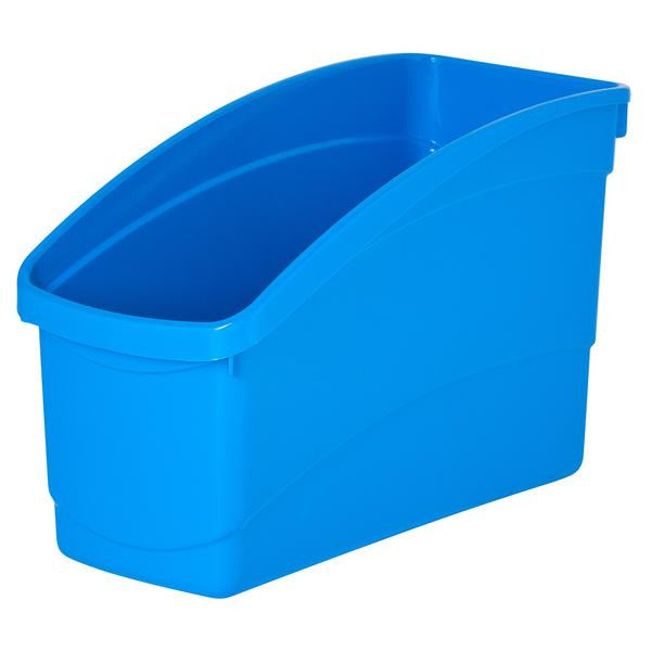 Plastic Book Tub - Playful: Light Blue