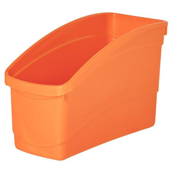 Plastic Book Tub - Playful: Orange