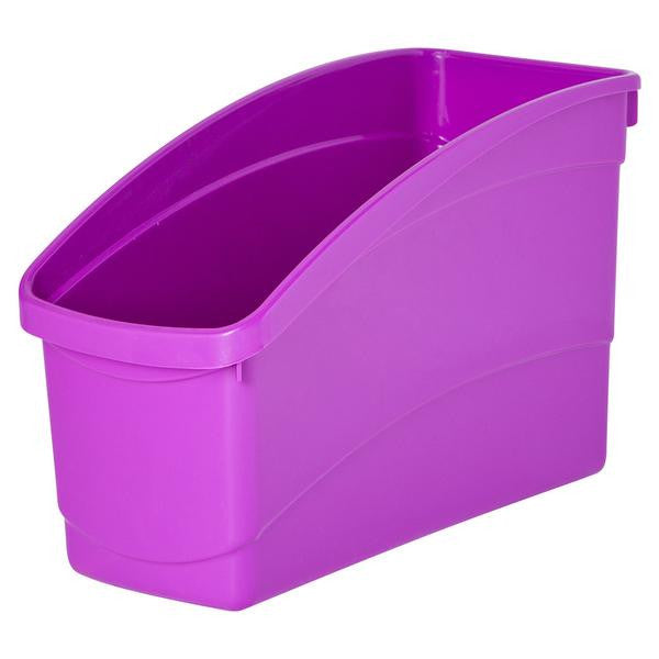 Plastic Book Tub - Playful: Purple