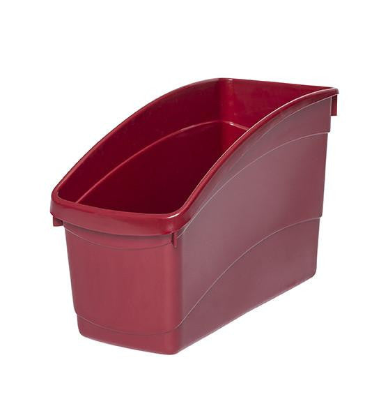 Plastic Book Tub - Ruby