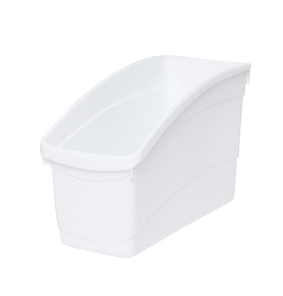 Plastic Book Tub - White