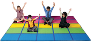 Rainbow Blocks Rug