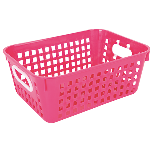Large Classroom Storage Baskets - Magenta