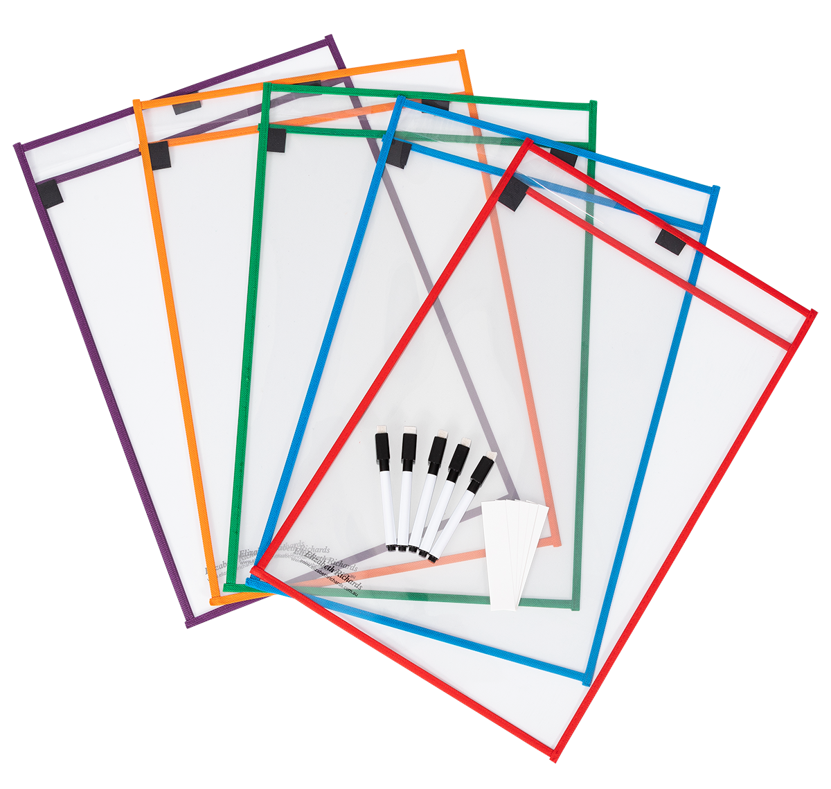 Write 'n' Wipe Paper Saver Sleeves A3 (inc. Pens) - Pack of 5