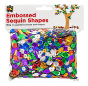Embossed Sequins - Shapes (150g)