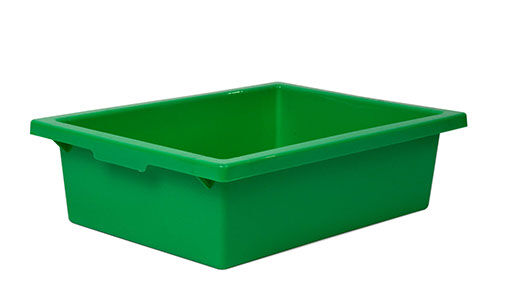 Plastic Tote Tray - Green