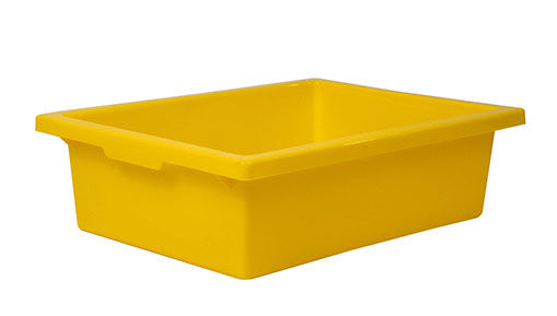 Plastic Tote Tray - Yellow