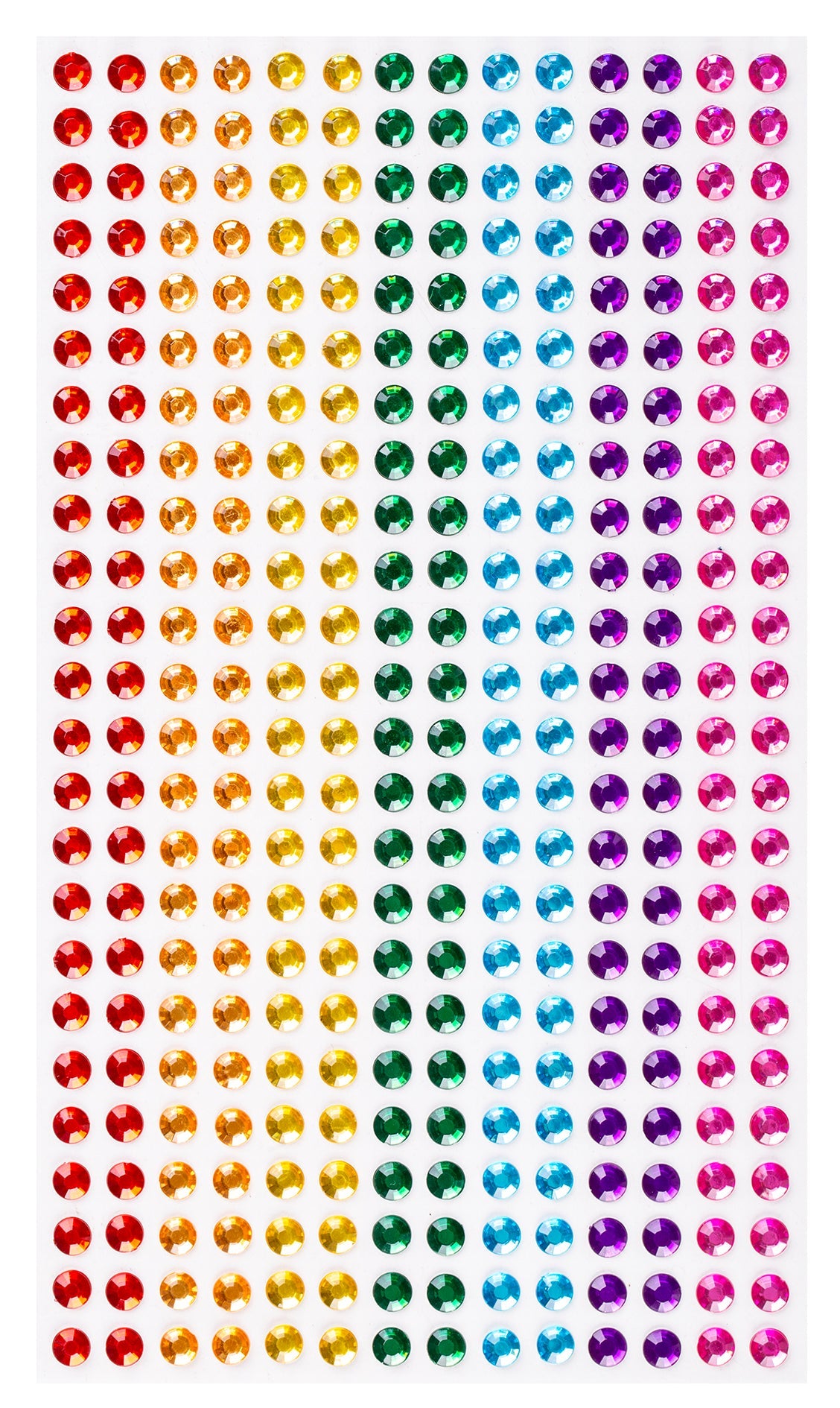 Adhesive Gems Colourful 336pcs - view 3