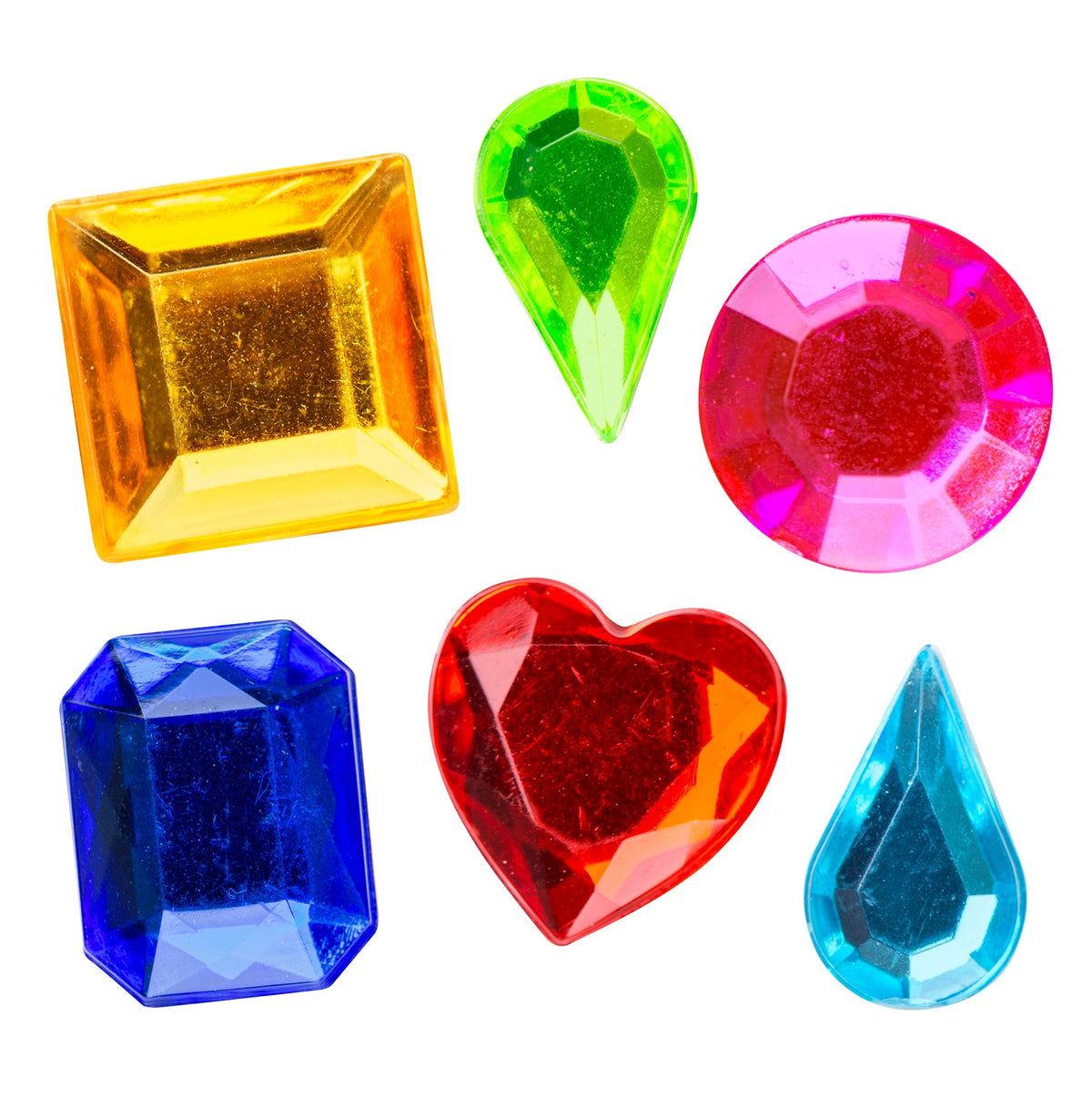 Adhesive Gems Shaped 70pcs - view 3