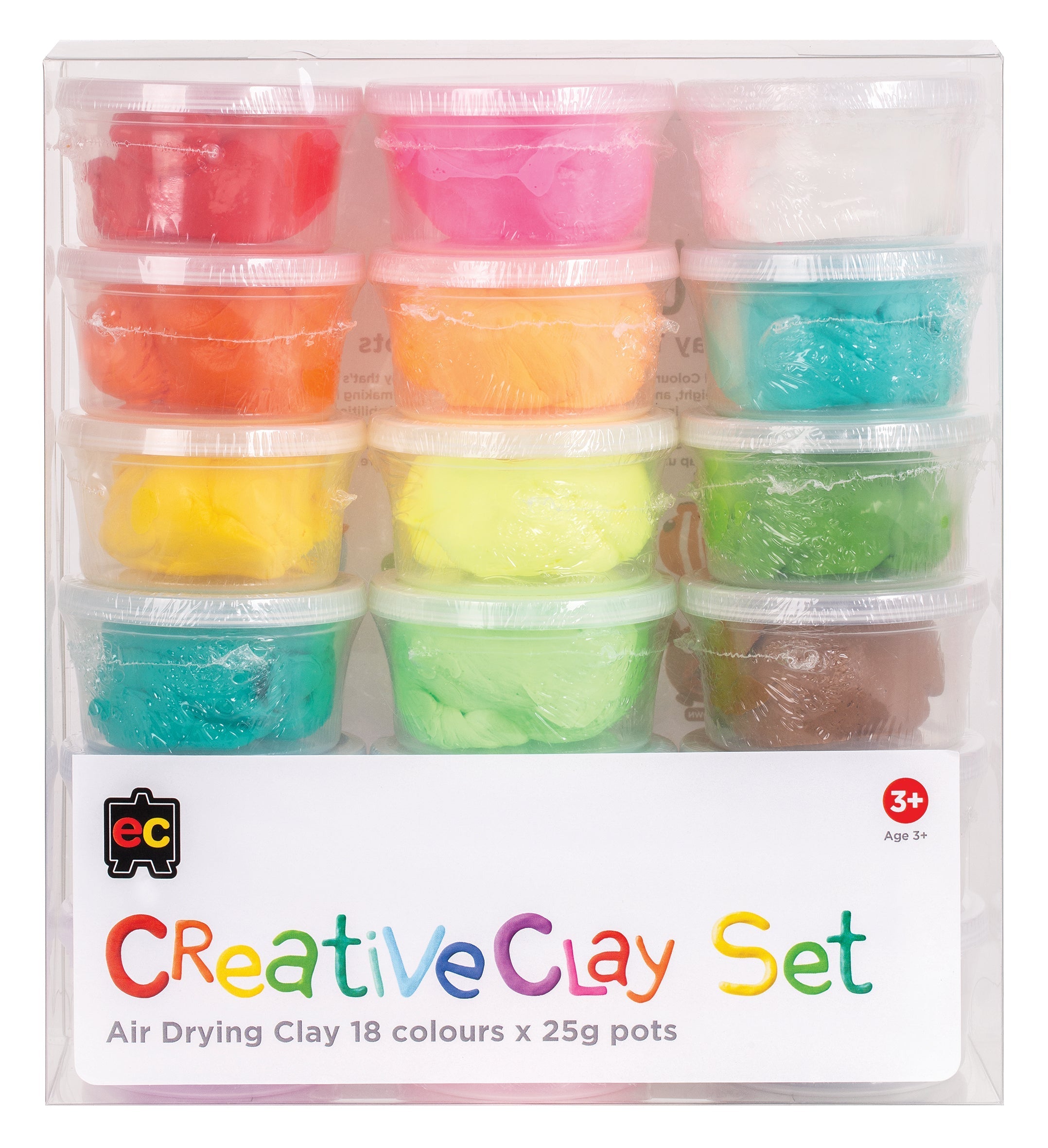 CreativeClay - Mixed Colours (Pack Of 18)