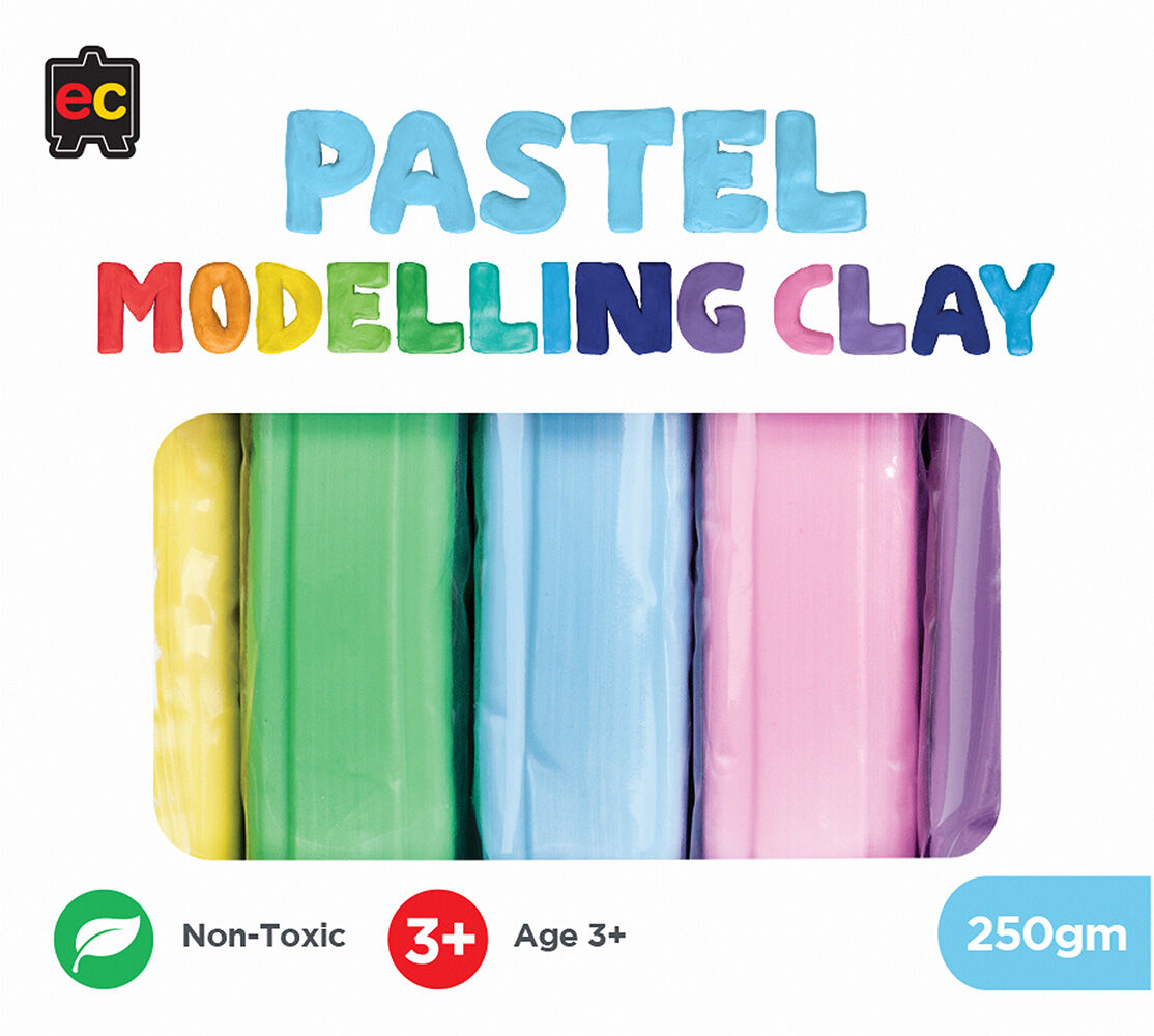 Modelling Clay (Pastel) - 5 Colours x 50g