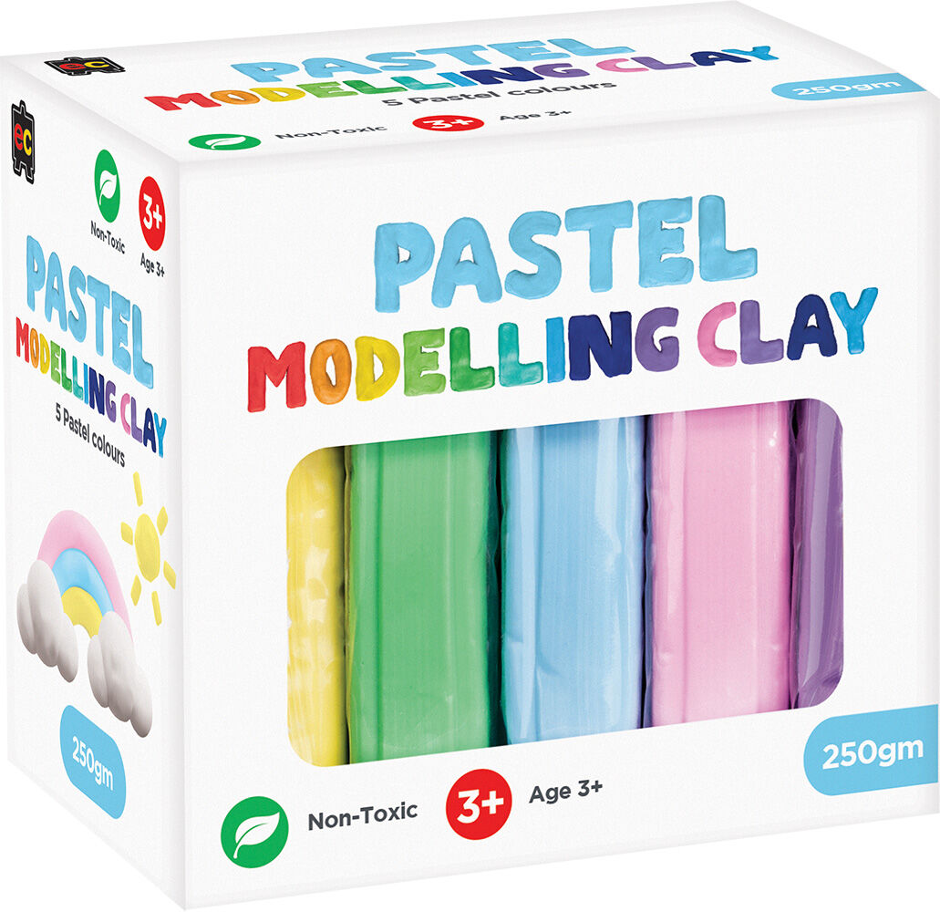 Modelling Clay (Pastel) - 5 Colours x 50g