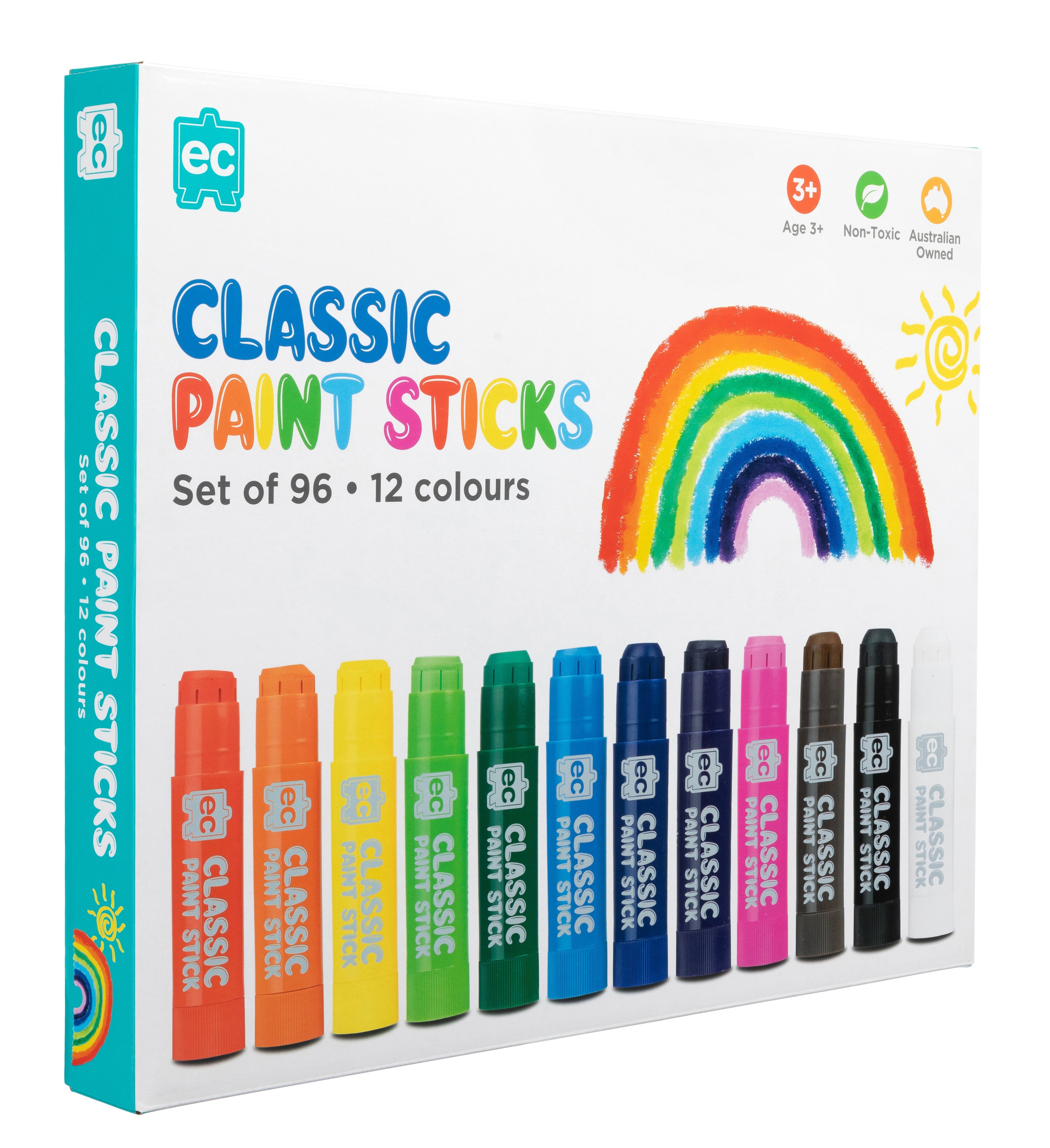 EC Paint Sticks Classroom Pack - Pack of 96