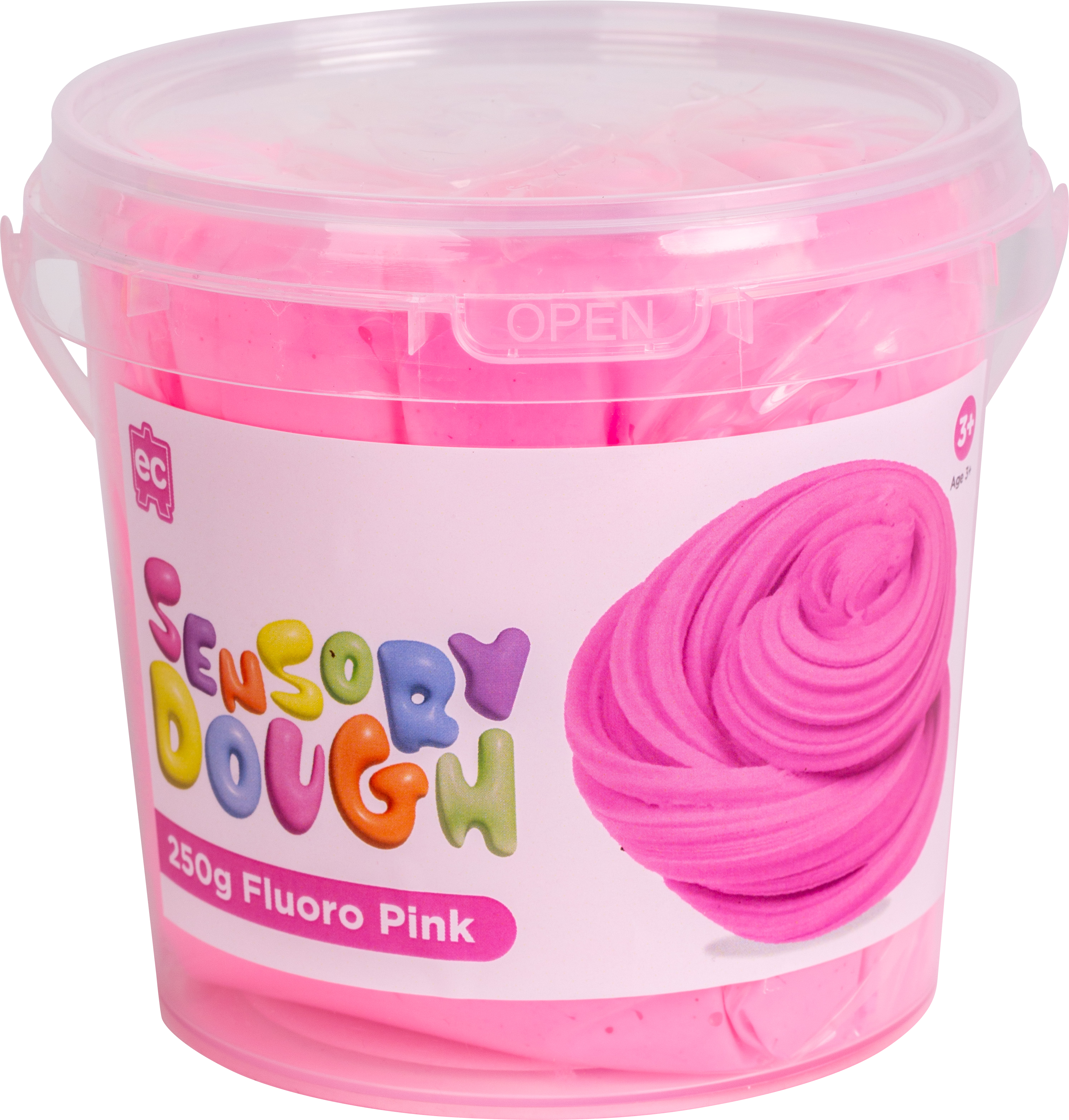 Sensory Dough - Fluoro Pink 250g