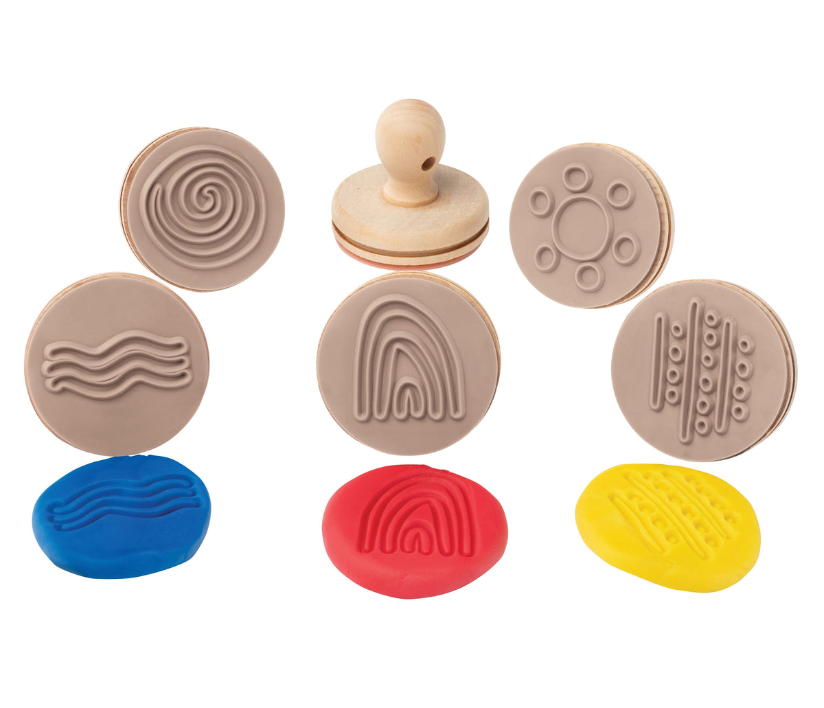 Wooden Dough Stamps - Indigenous Nature - view 2
