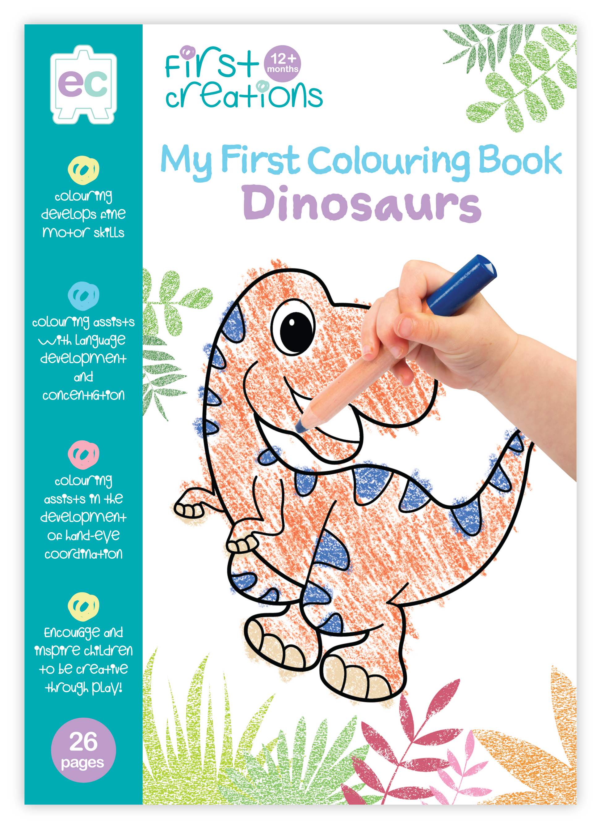 My First Colouring Book - Dinosaurs
