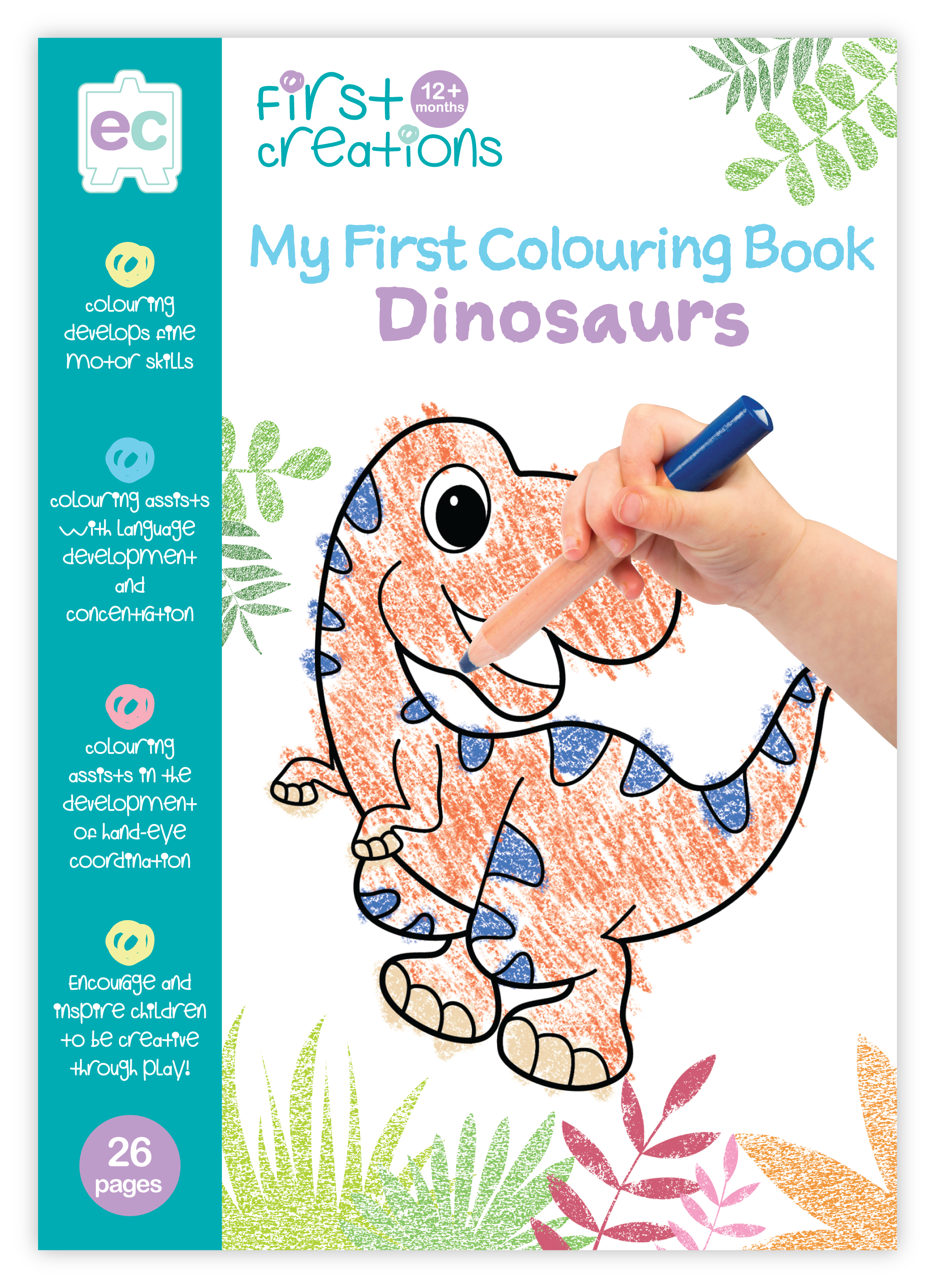 My First Colouring Book - Dinosaurs