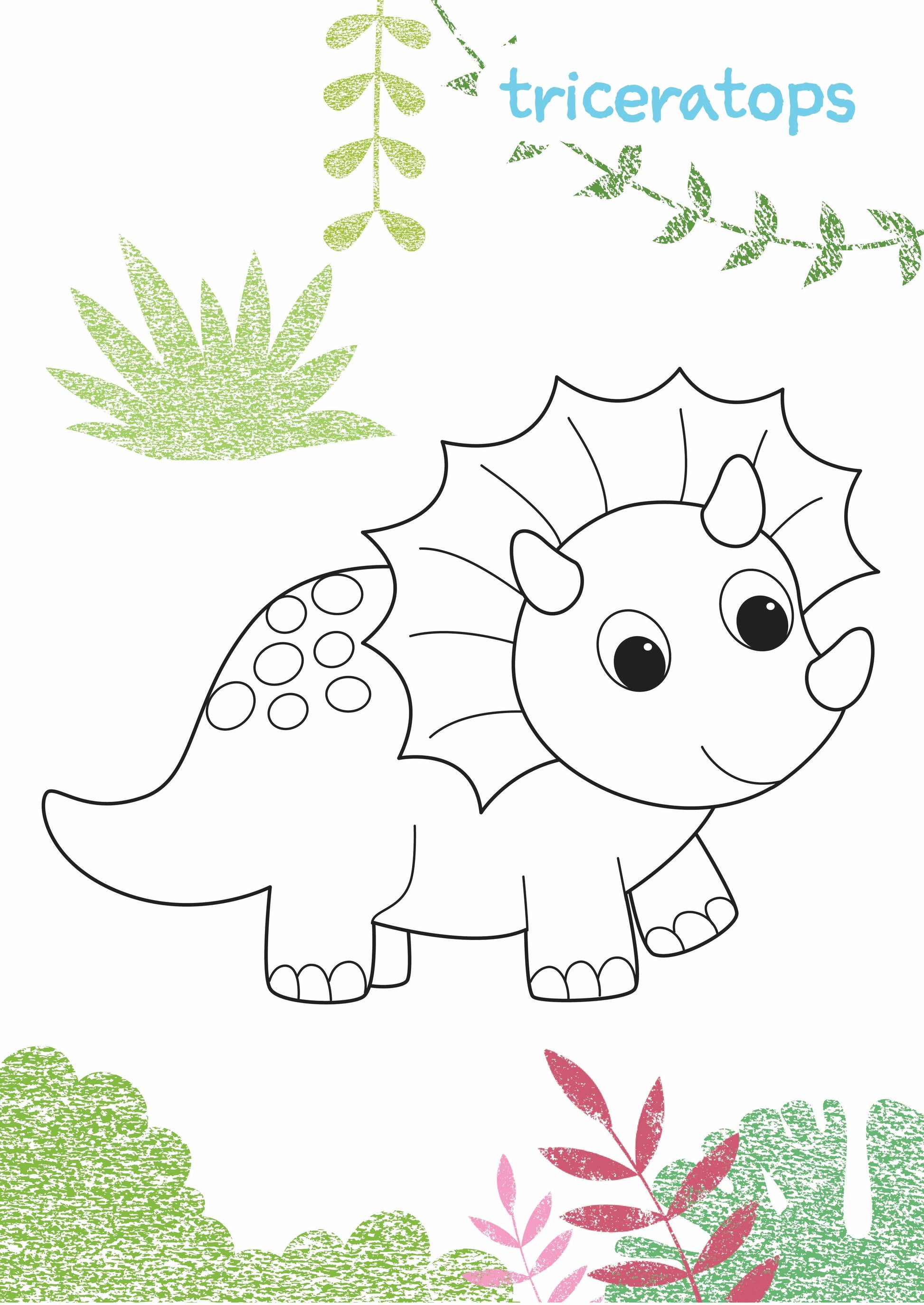 My First Colouring Book - Dinosaurs