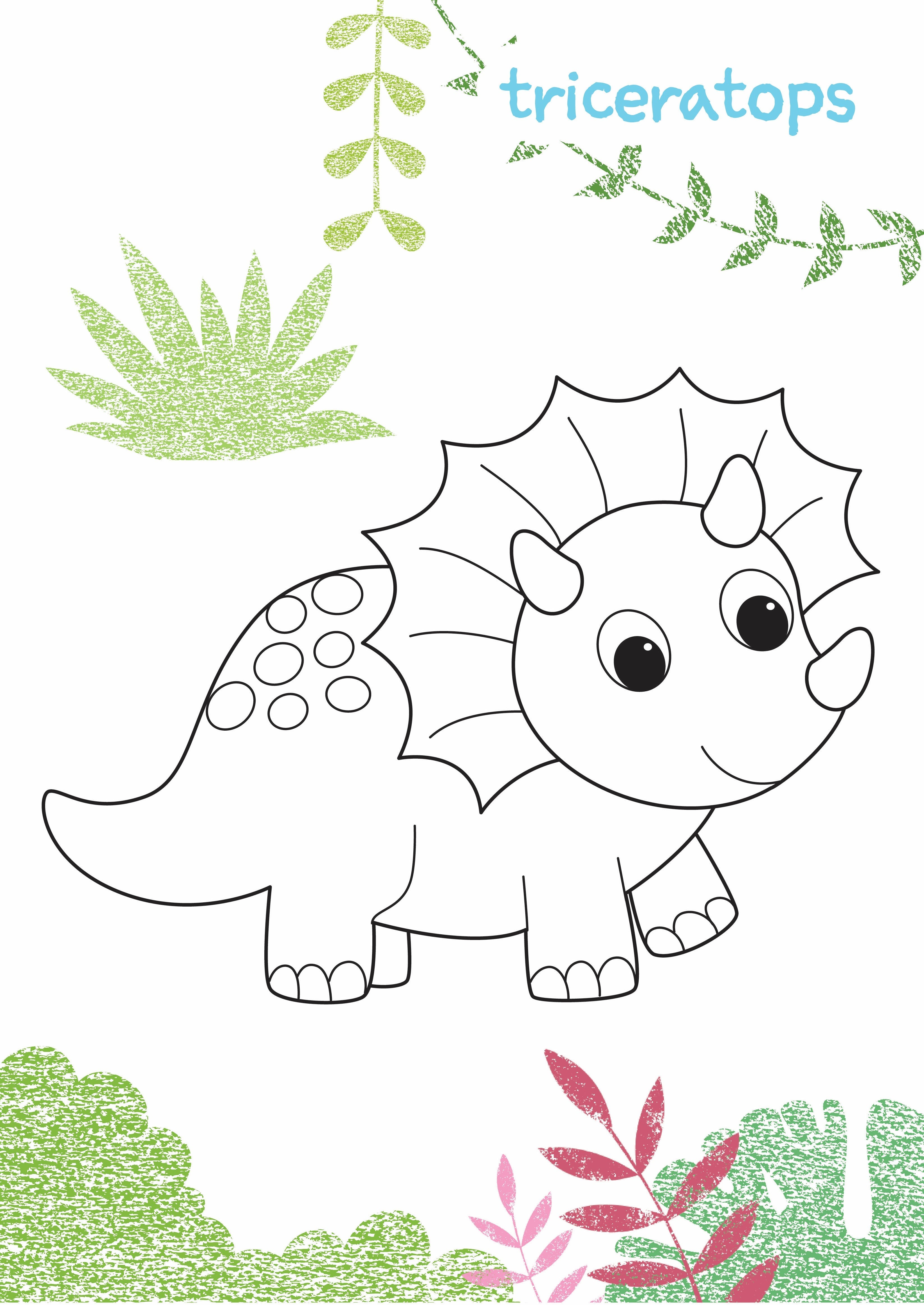 My First Colouring Book - Dinosaurs