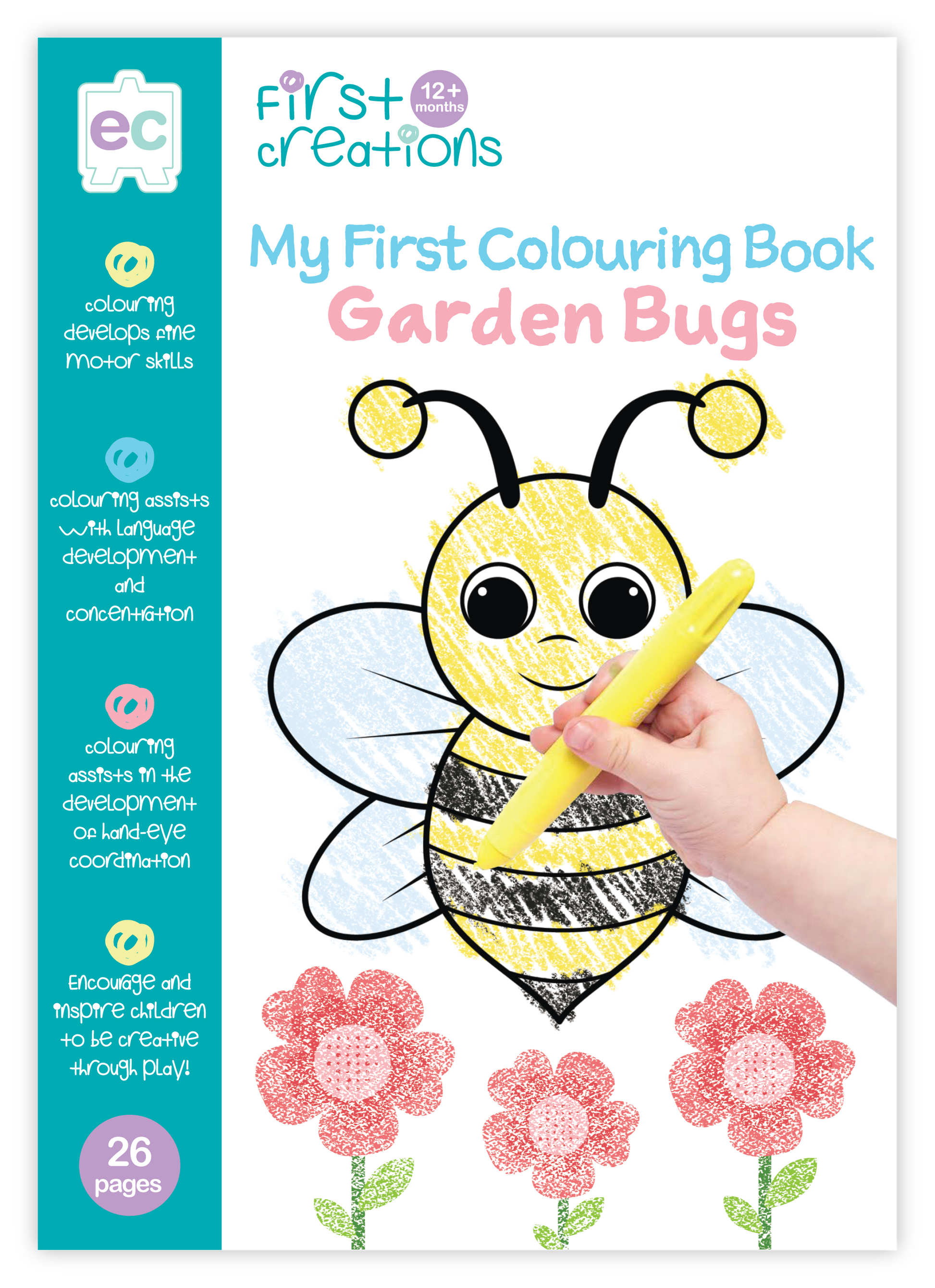 My First Colouring Book - Garden Bugs