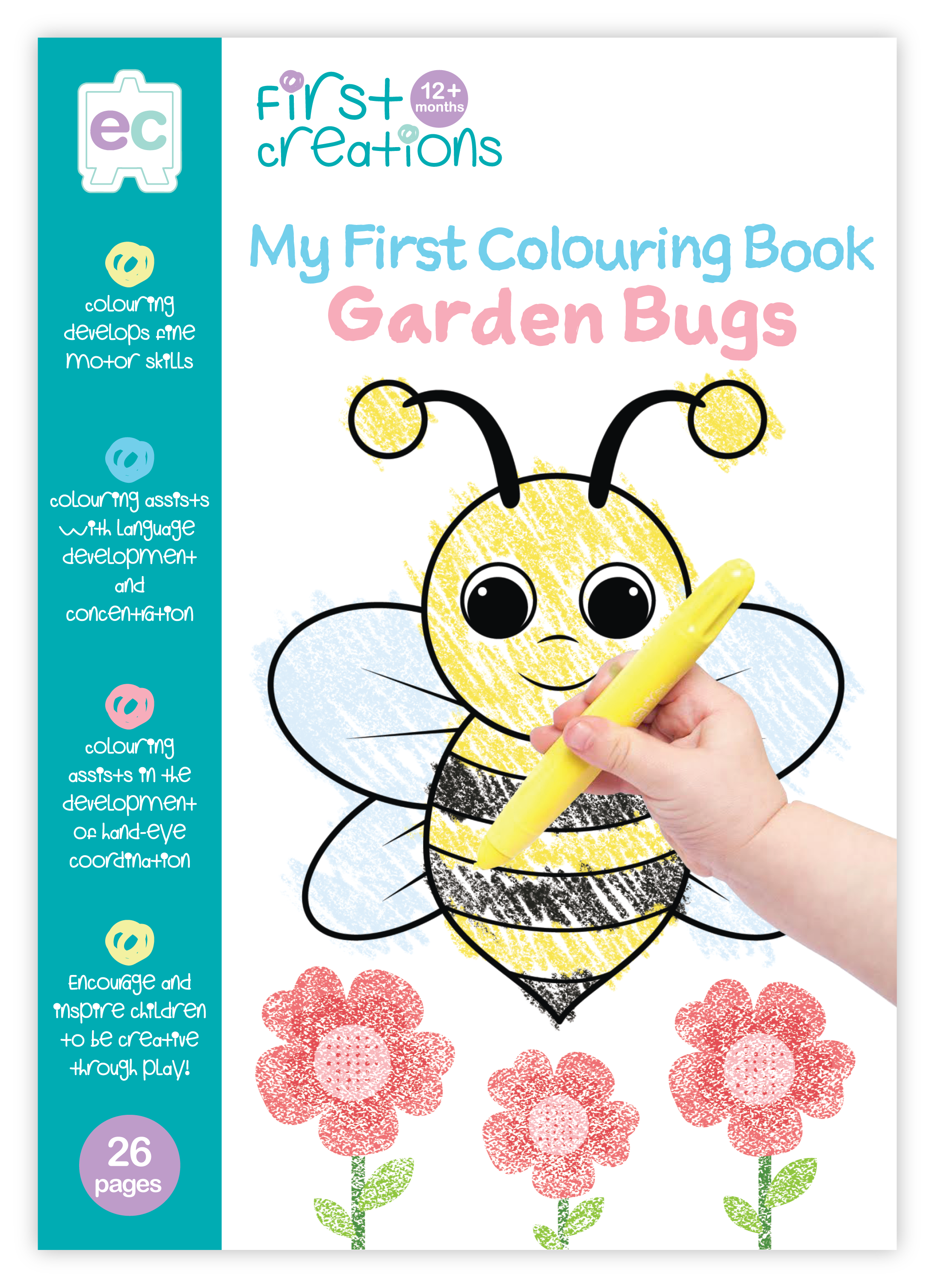 My First Colouring Book - Garden Bugs