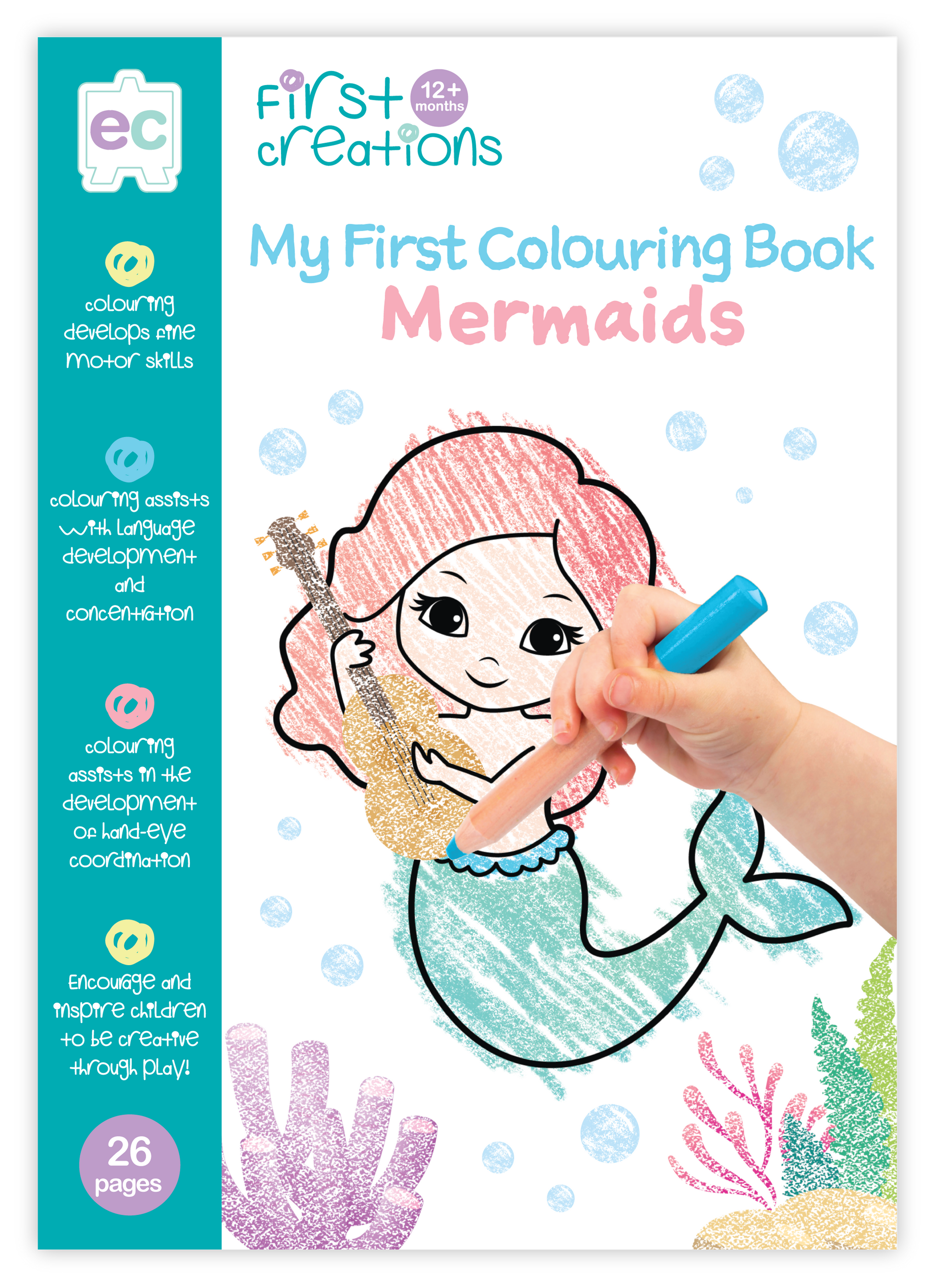 My First Colouring Book - Mermaids
